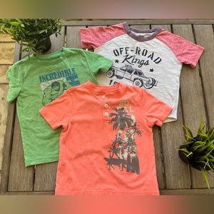 Size 3T - bundle of 3 short sleeves.